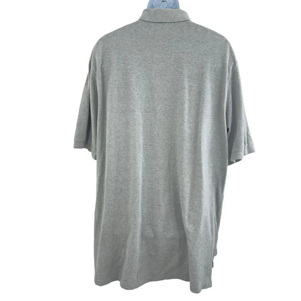 Polo Ralph Lauren Polo T Shirt Short Sleeve Small Pony Gray Super Soft 2XLT Tall